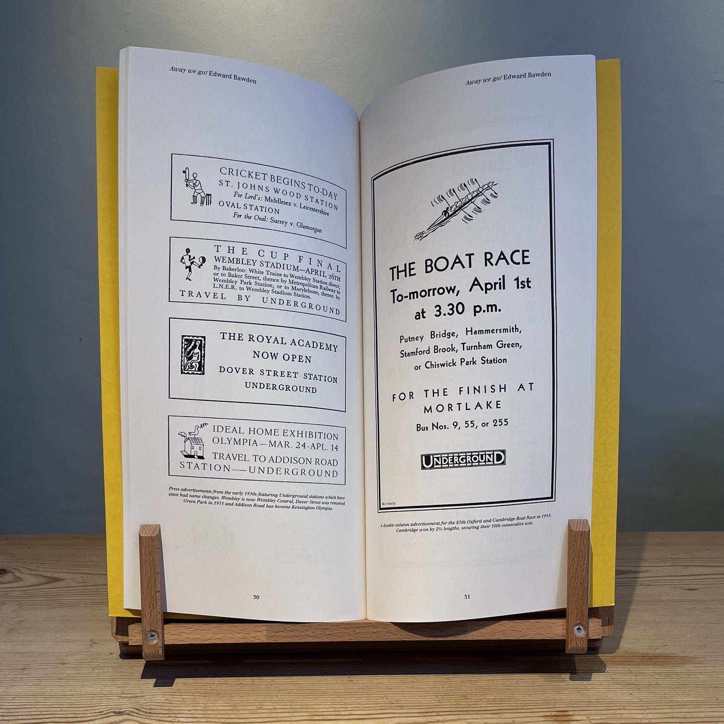 Away we go! Advertising London's Transport: Edward Bawden & Eric Ravilious