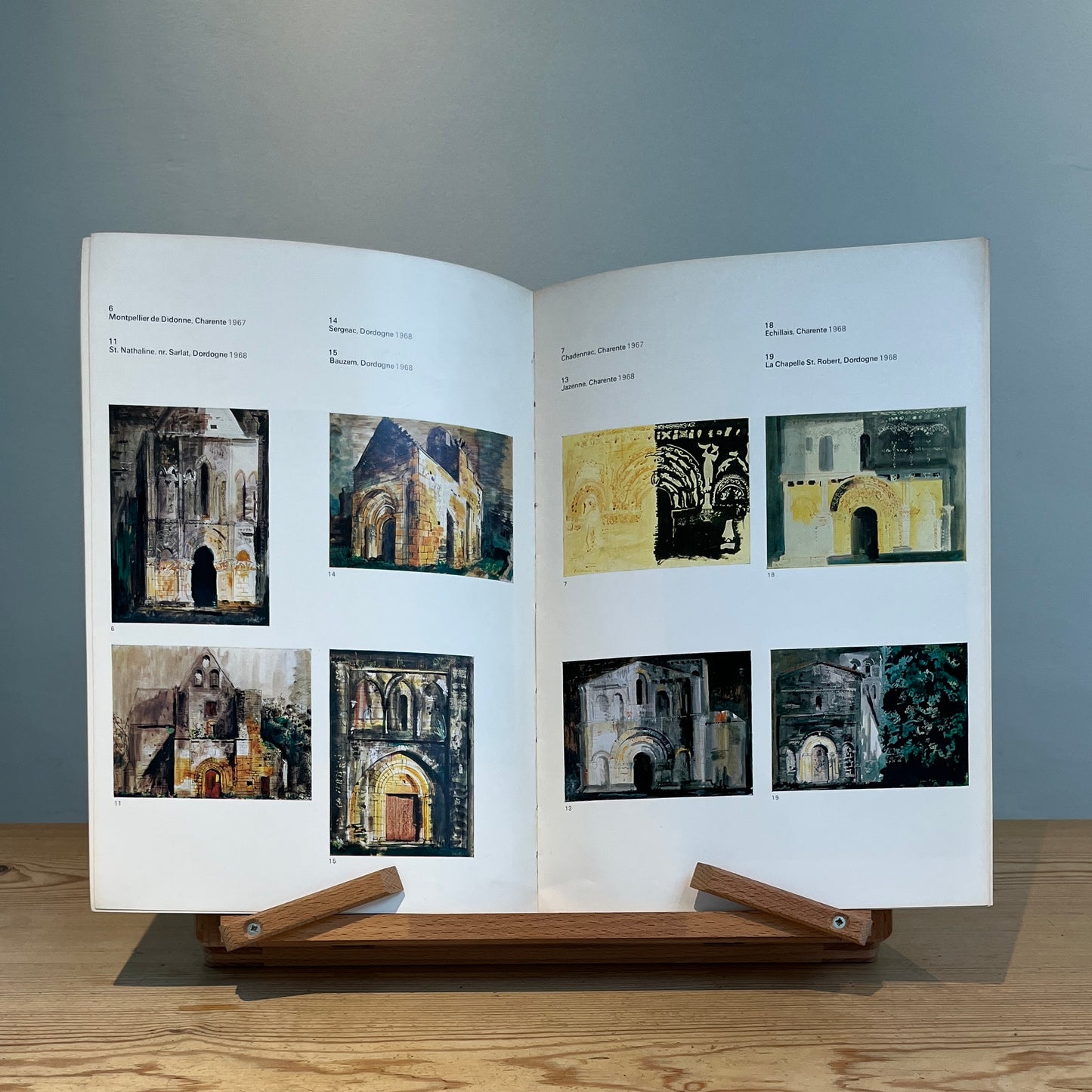 John Piper: European Topography 1967-69, Oil Paintings and Gouaches