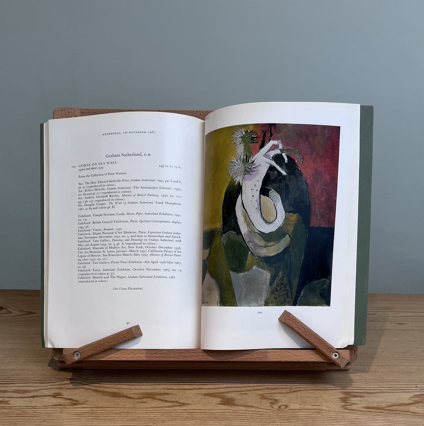 Modern British and Continental Drawings, Paintings and Sculpture, the Property of Mr & Mrs Hans Juda, 1st November 1967