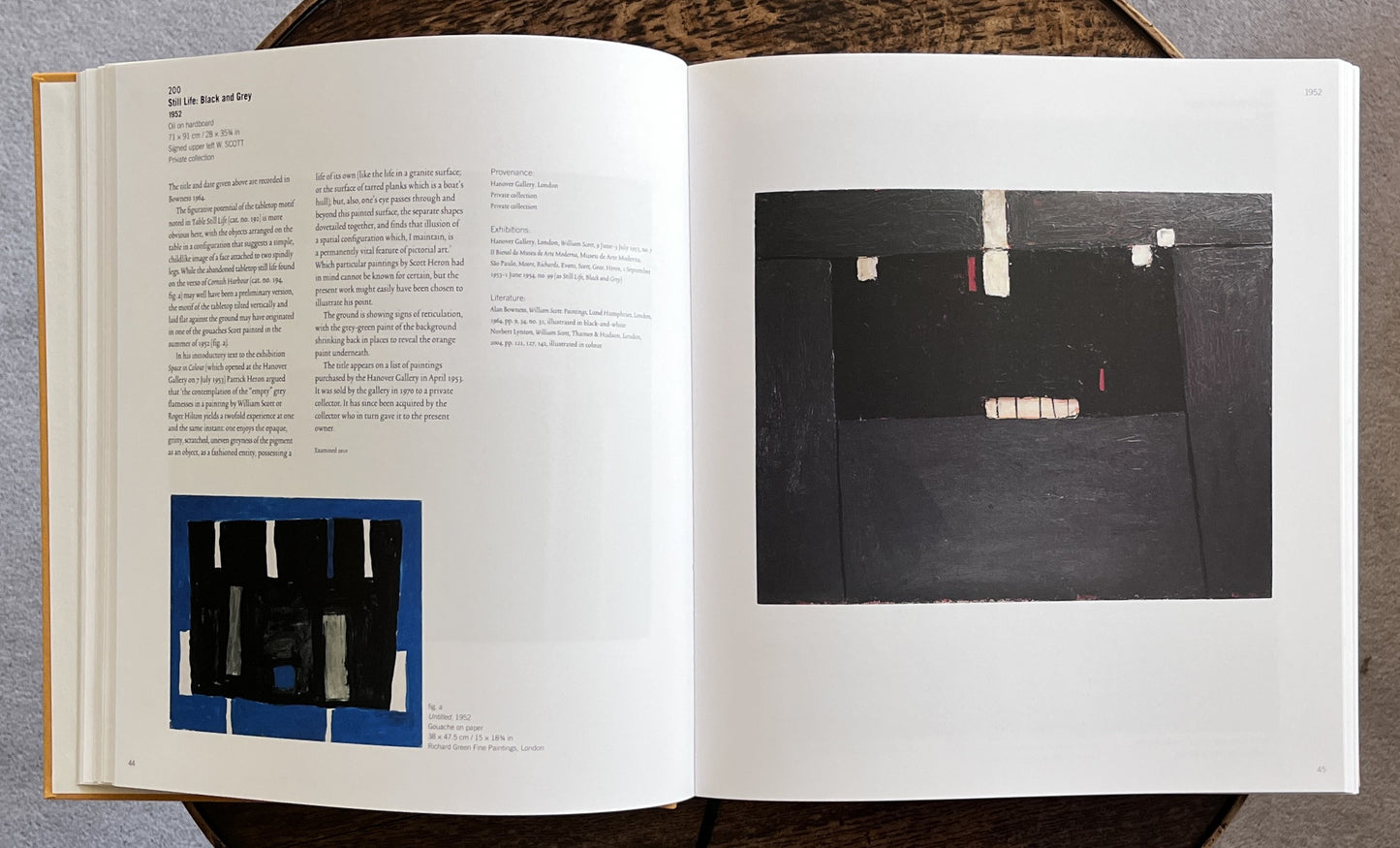 William Scott: Catalogue Raisonne of Oil Paintings (vols. 1-4)