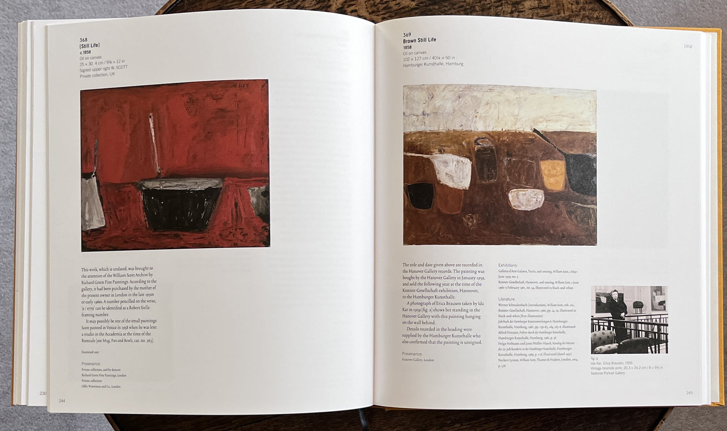 William Scott: Catalogue Raisonne of Oil Paintings (vols. 1-4)