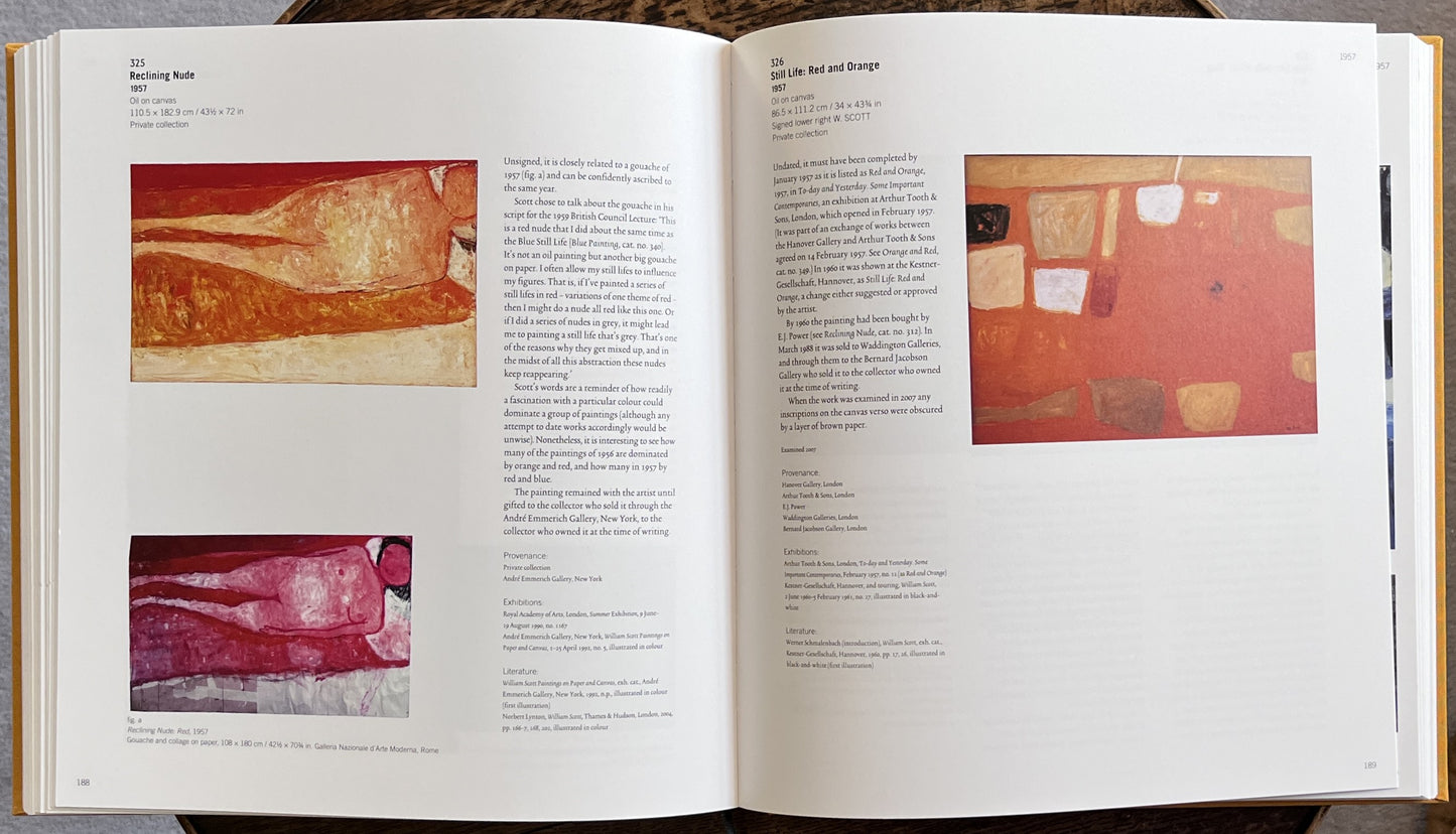 William Scott: Catalogue Raisonne of Oil Paintings (vols. 1-4)