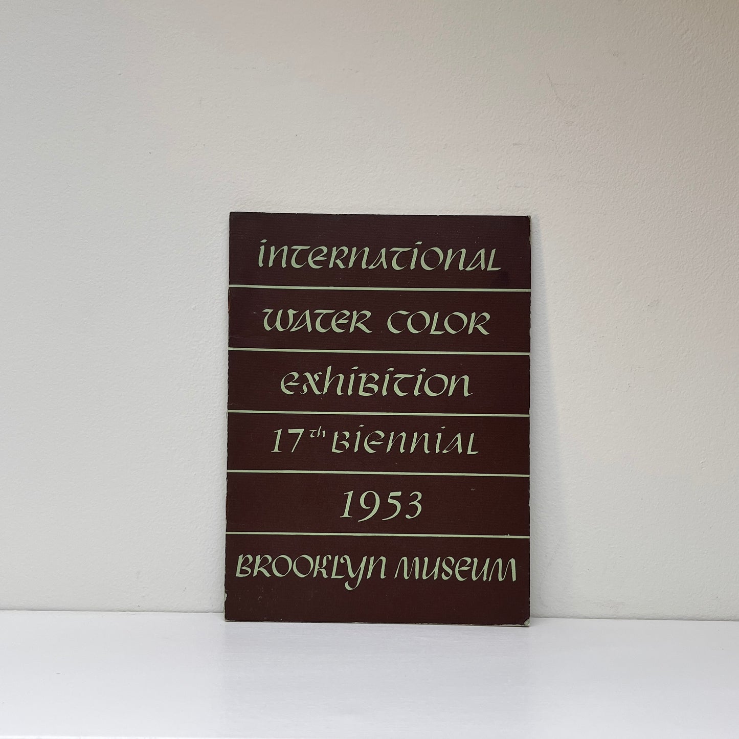International Water Color Exhibition, 17th Biennial, 1953