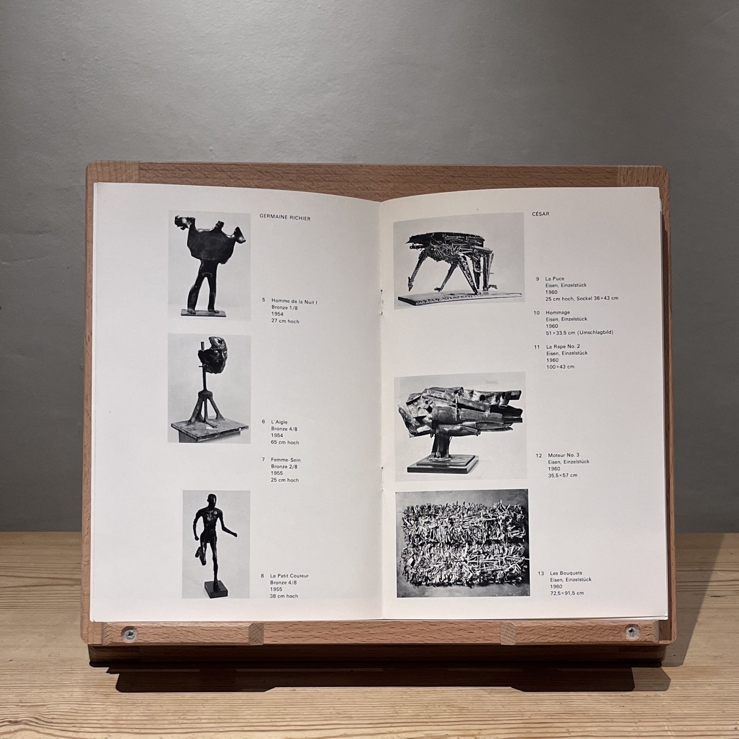 Germaine Richier, Cesar, Louis Lutz