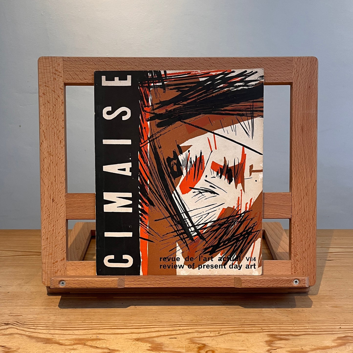Cimaise: Revue de l'art actuel/ review of present day art V6 no.4