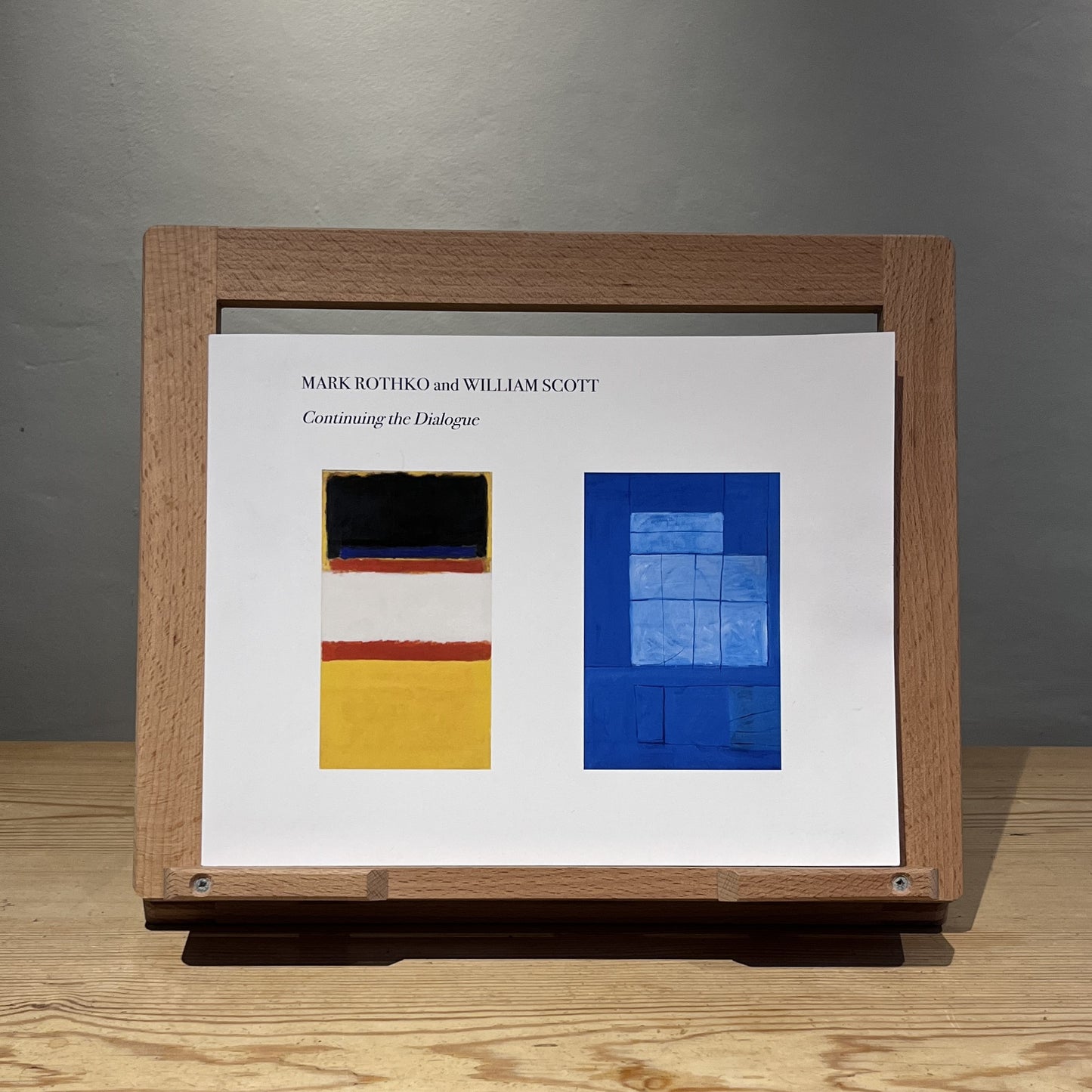 Mark Rothko and William Scott: Continuing the Dialogue