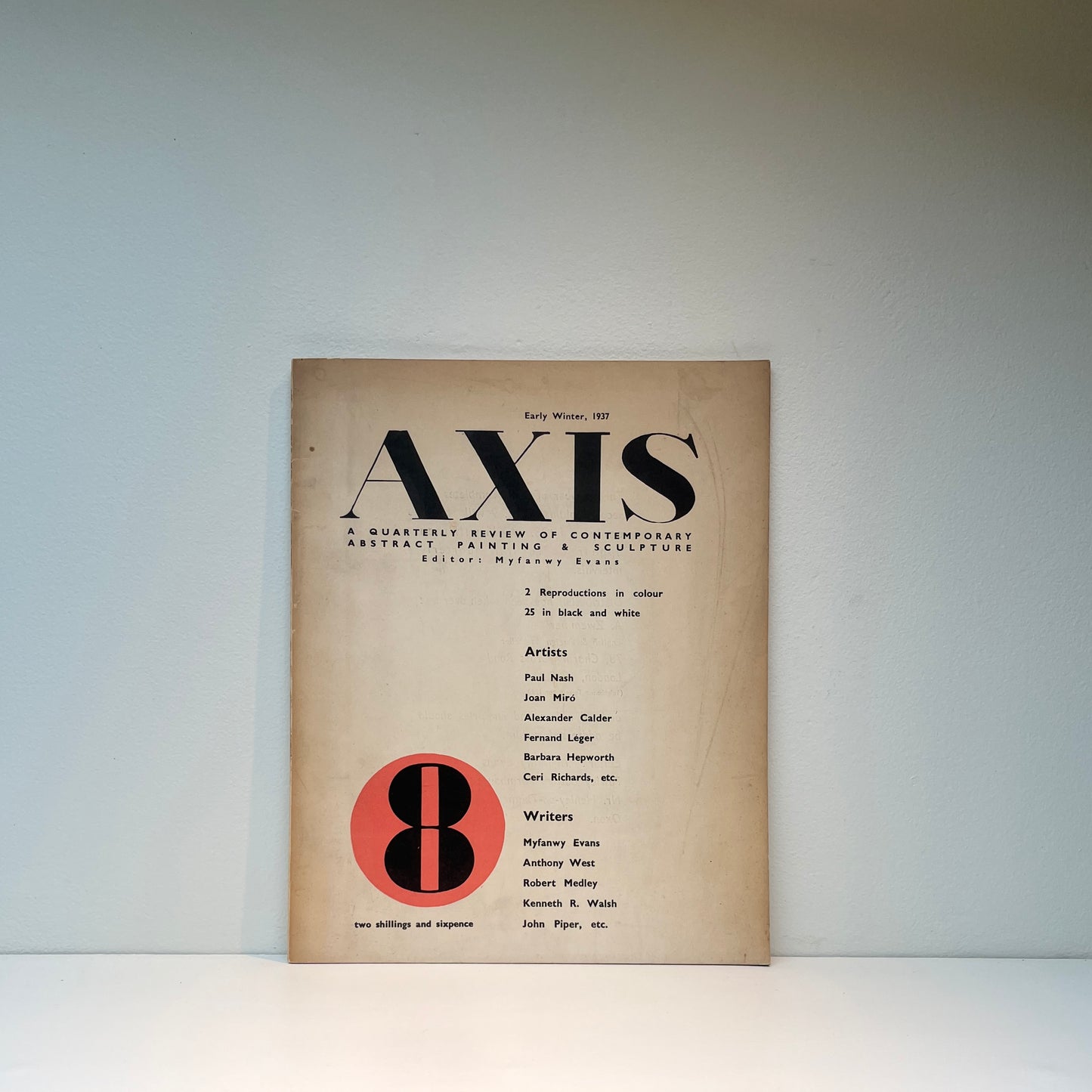 Axis 8: A Quarterly Review of Contemporary Abstract Painting & Sculpture