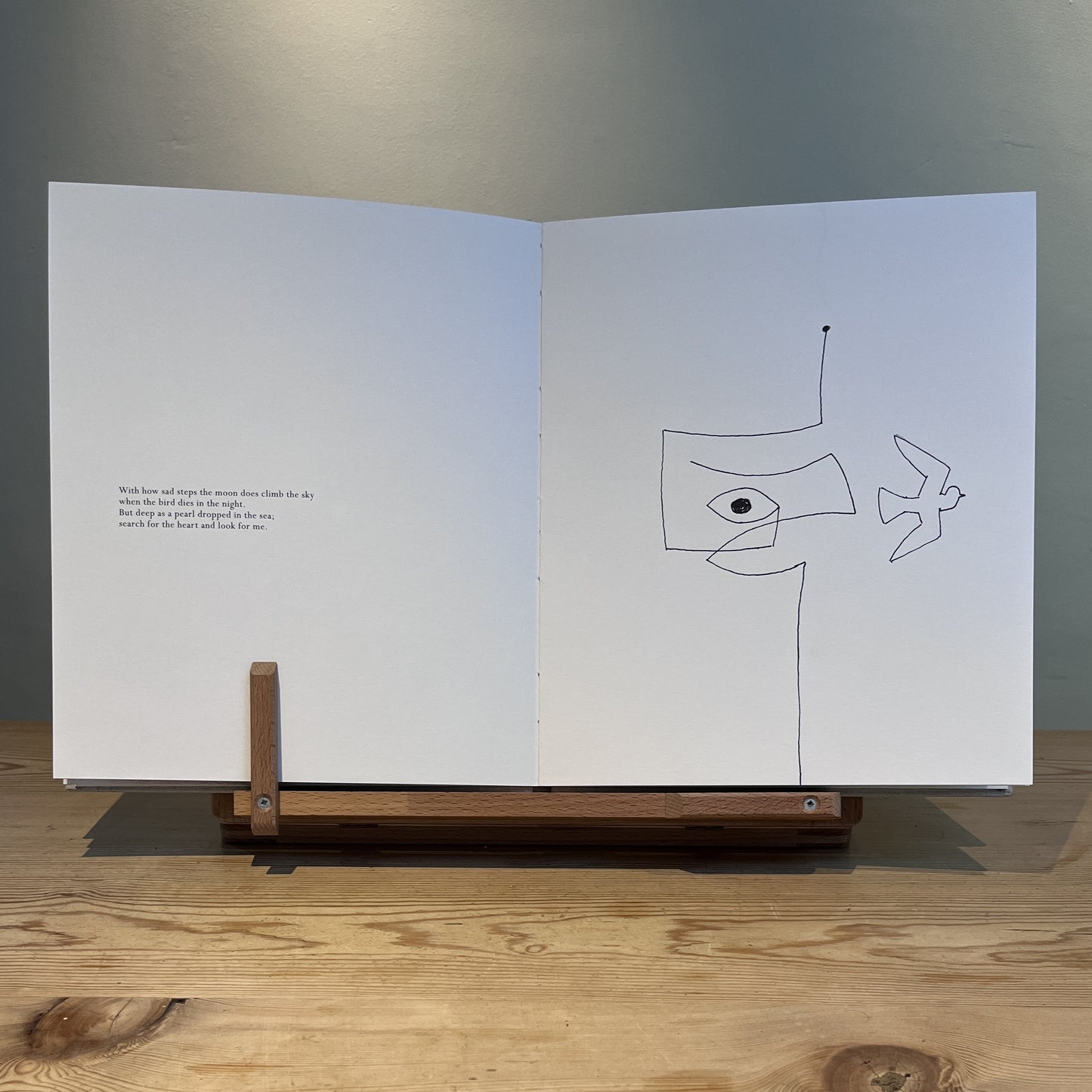 Burning Waters: Second Version - Visual and Poetic Images by Victor Pasmore