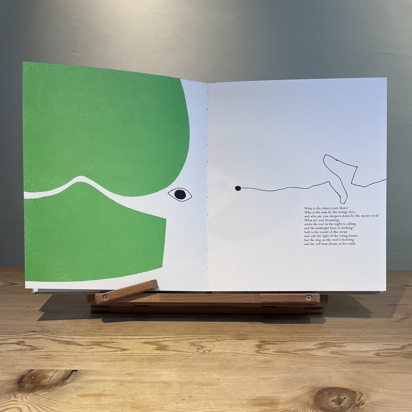 Burning Waters: Second Version - Visual and Poetic Images by Victor Pasmore