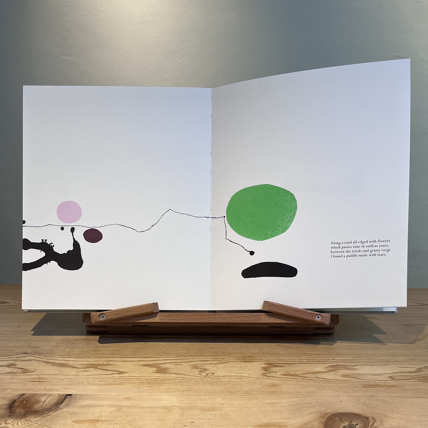 Burning Waters: Second Version - Visual and Poetic Images by Victor Pasmore