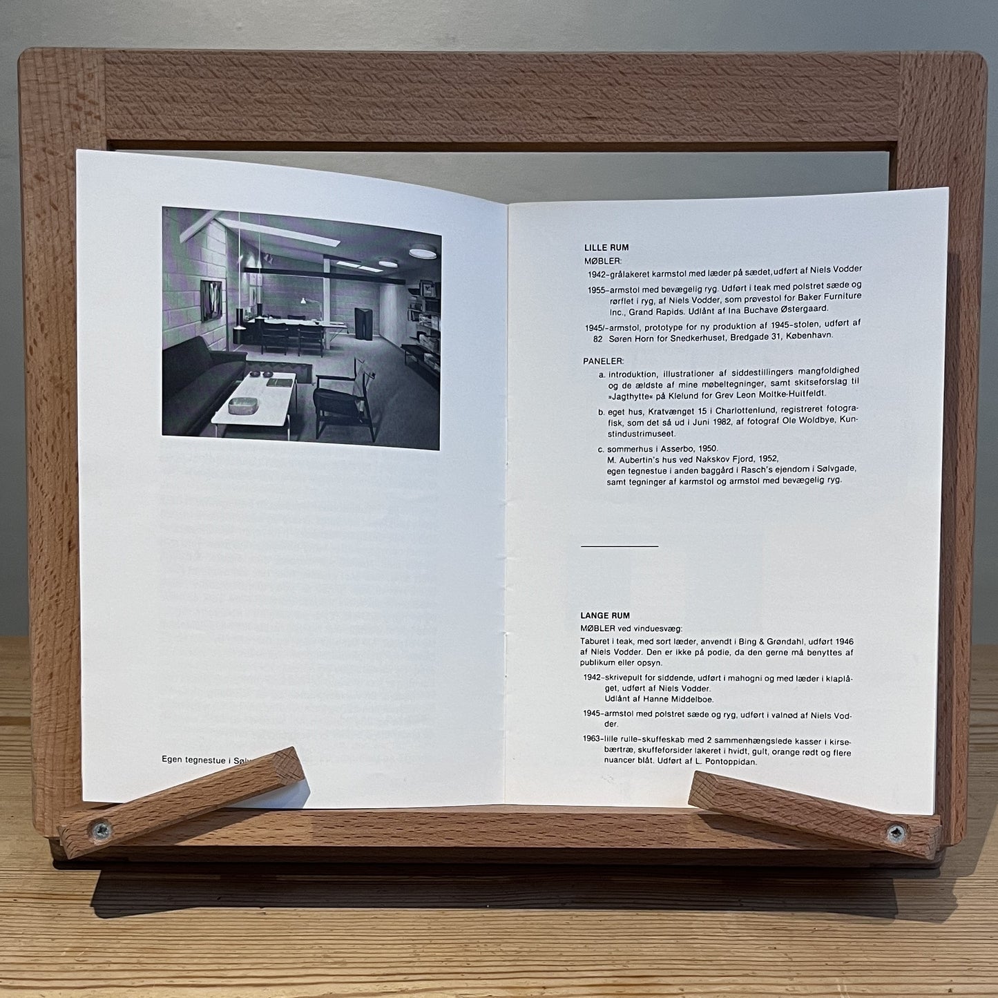 Finn Juhl; Mobler og andre arbejder