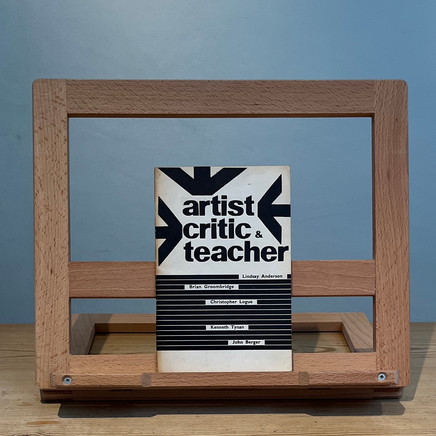 artist, critic & teacher